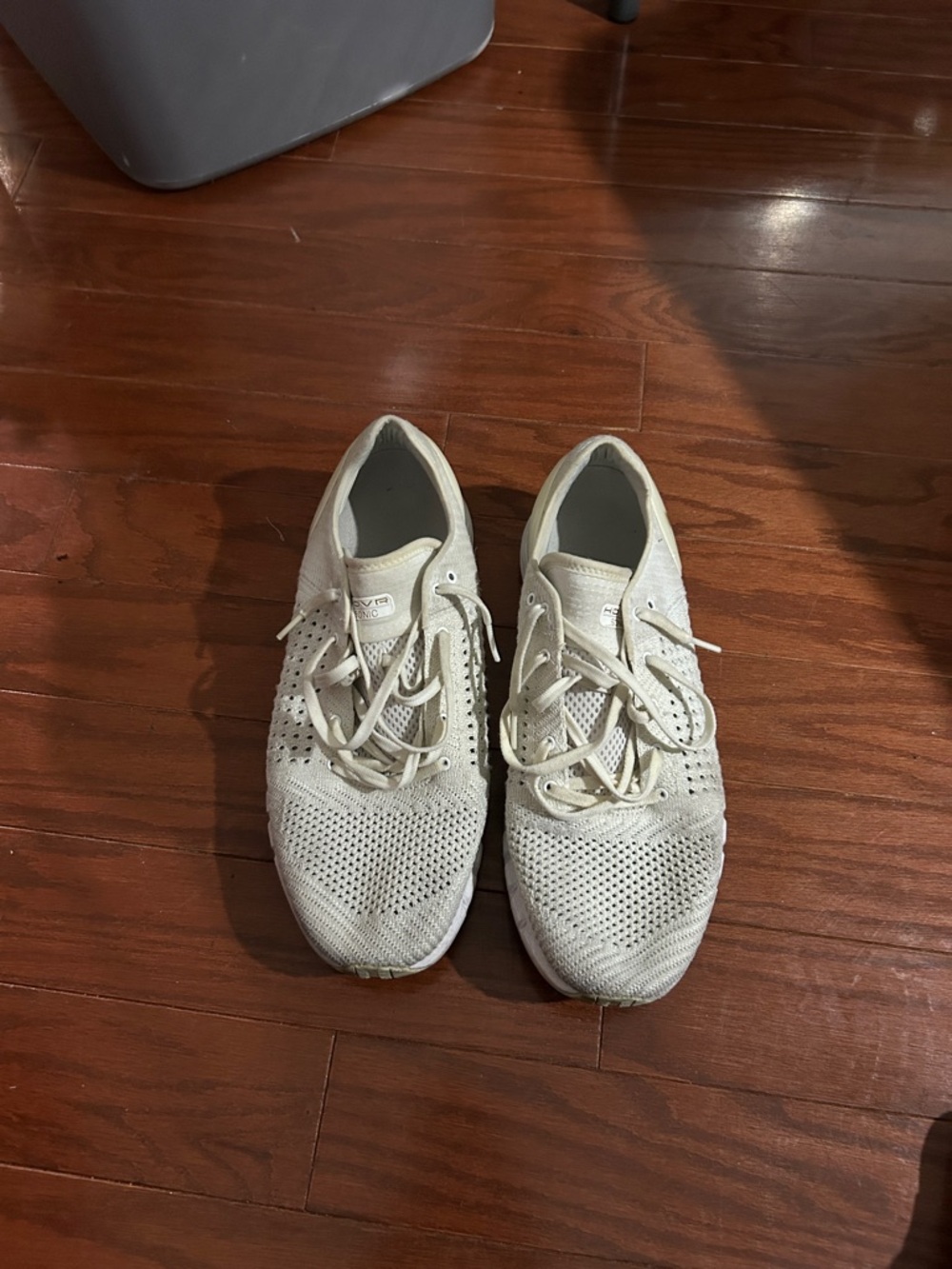 Under Armour Men’s Knit Lightweight Sneakers — Off-White
